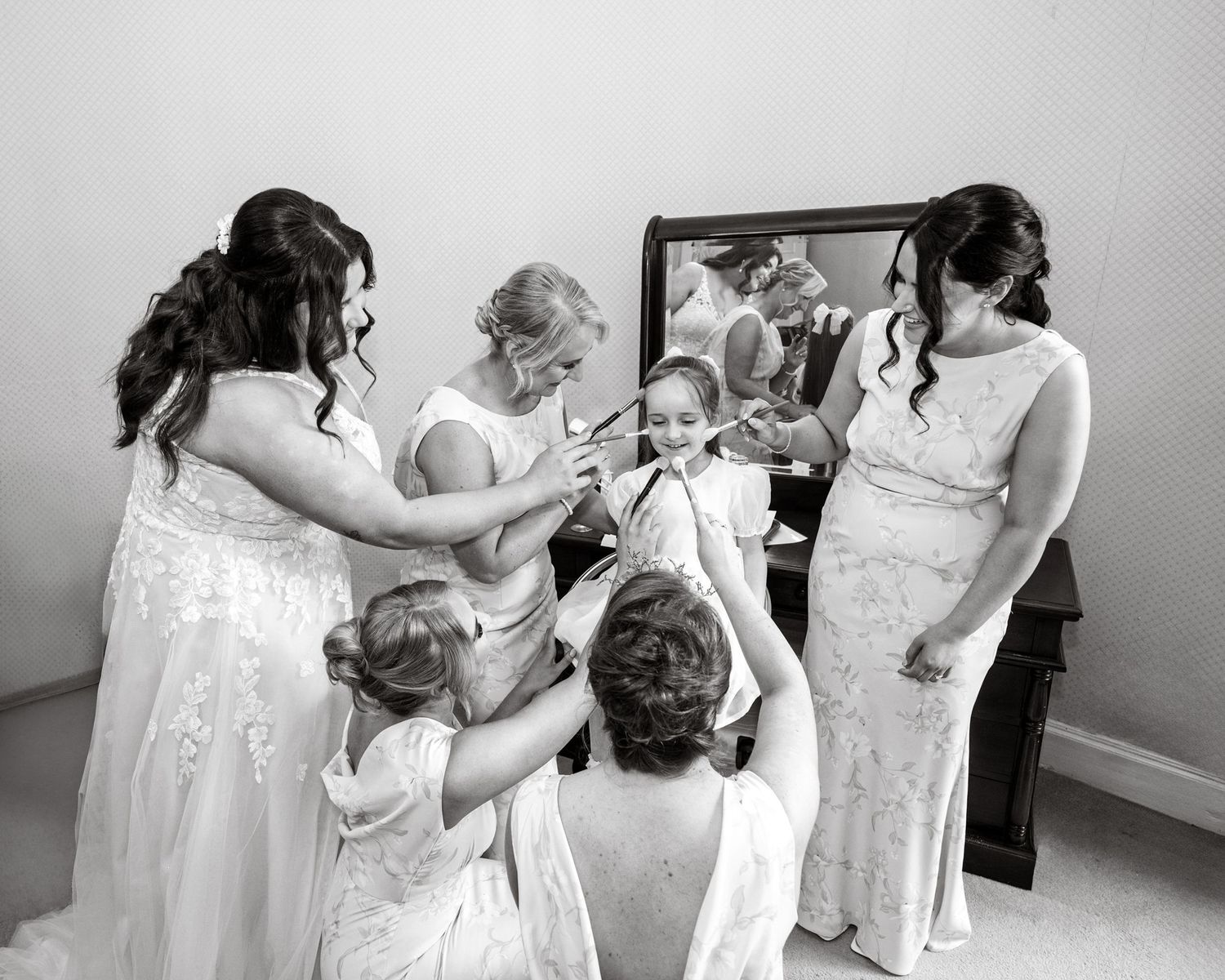 Bridal party in Killarney, County Kerry.