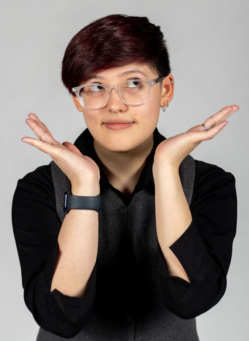 Professional studio portrait headshot