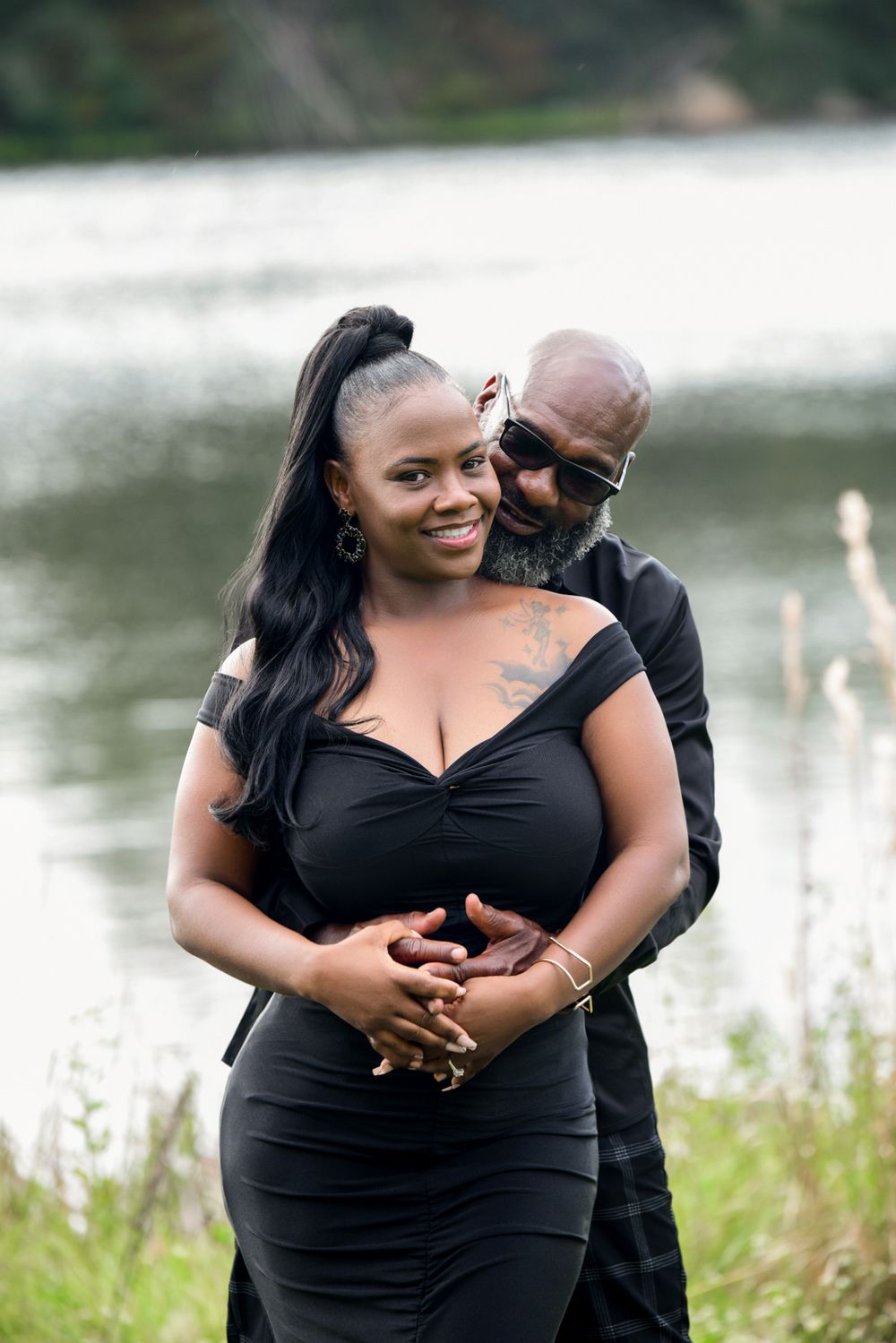 Engagement session by Dominique Coutard Photography / Blue Lens Media in South Florida