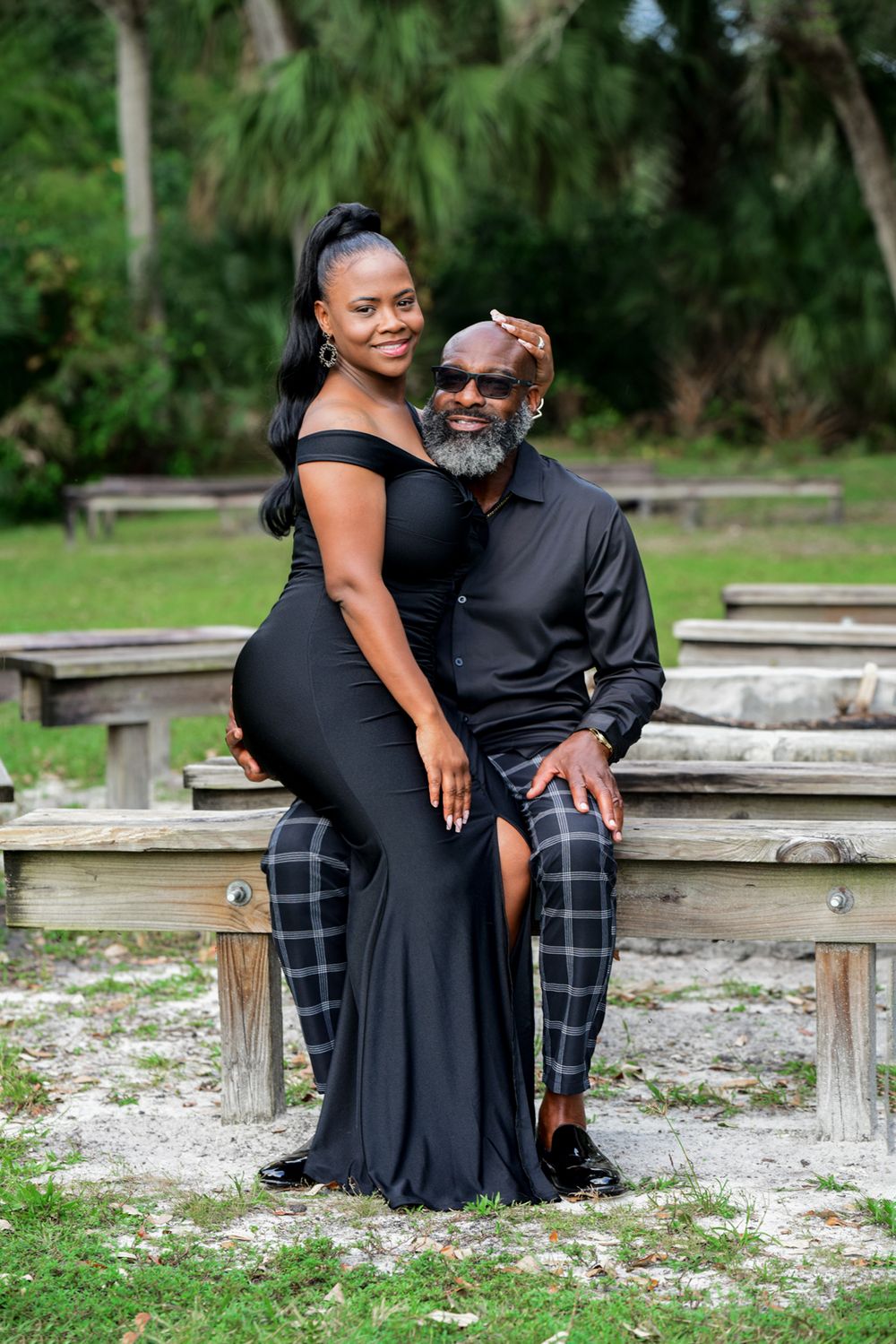 Engagement session by Dominique Coutard Photography / Blue Lens Media in South Florida