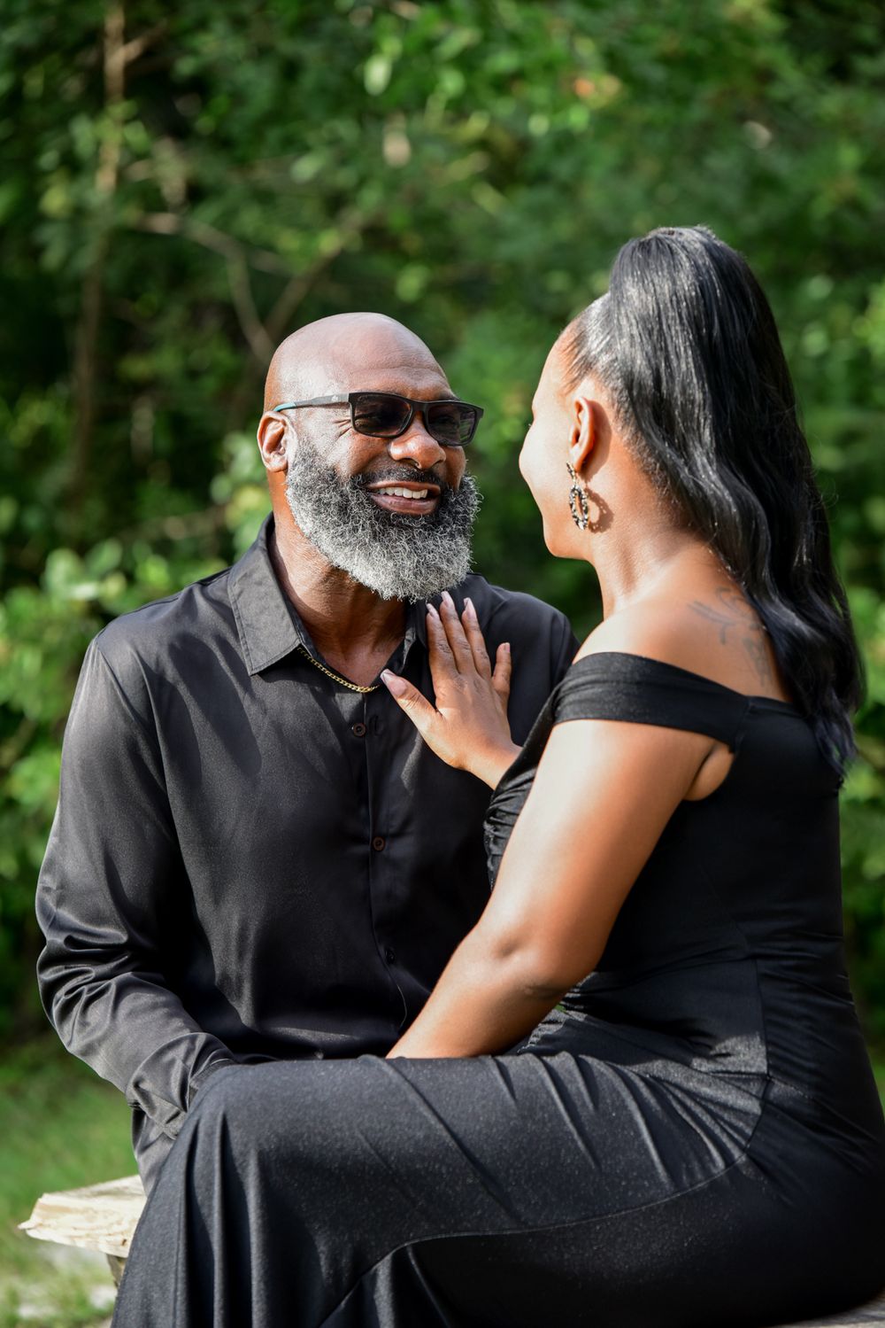 Engagement session by Dominique Coutard Photography / Blue Lens Media in South Florida