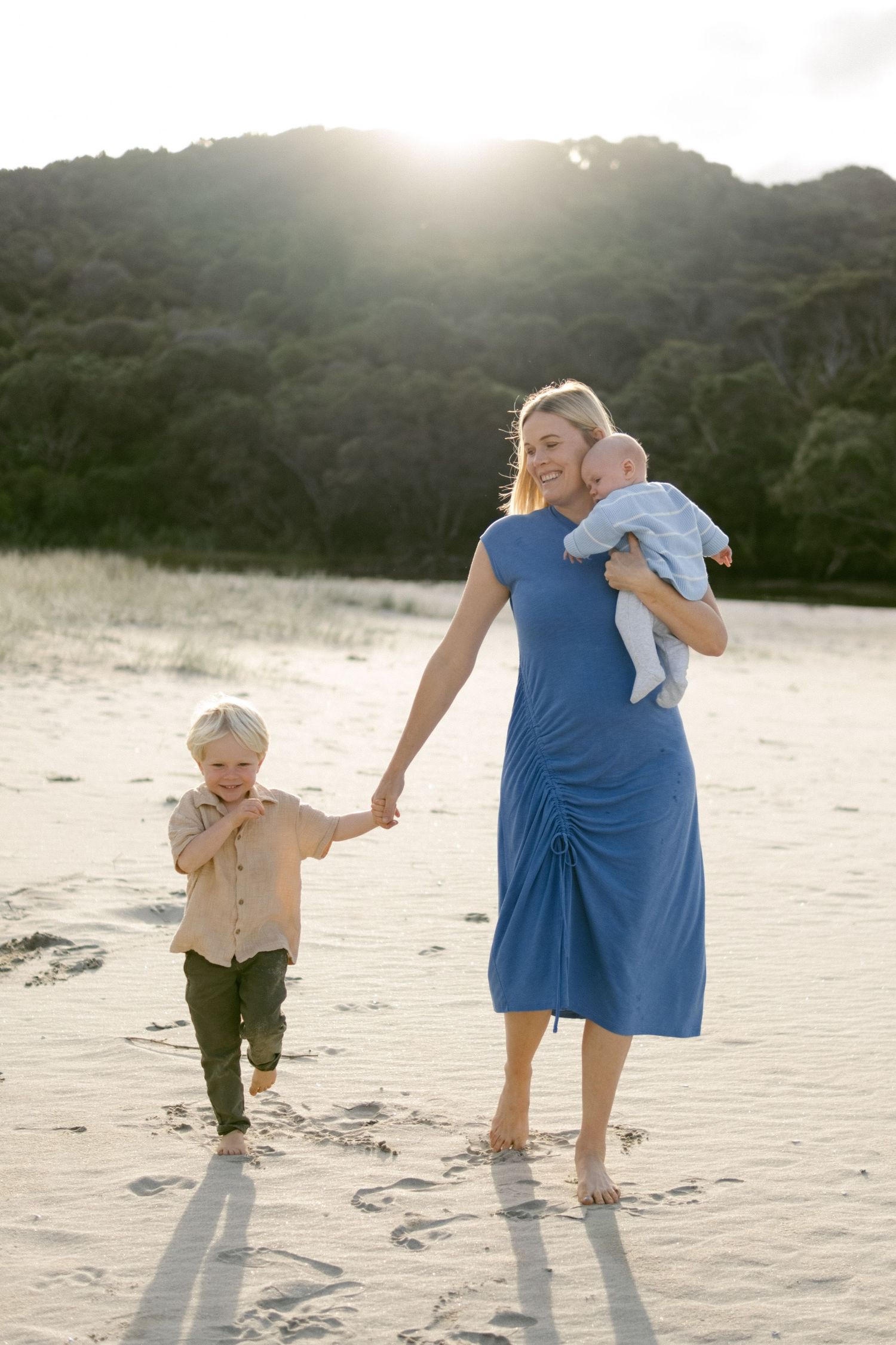 Coromandel family photographer toddler newborn Cooks beach Hahei