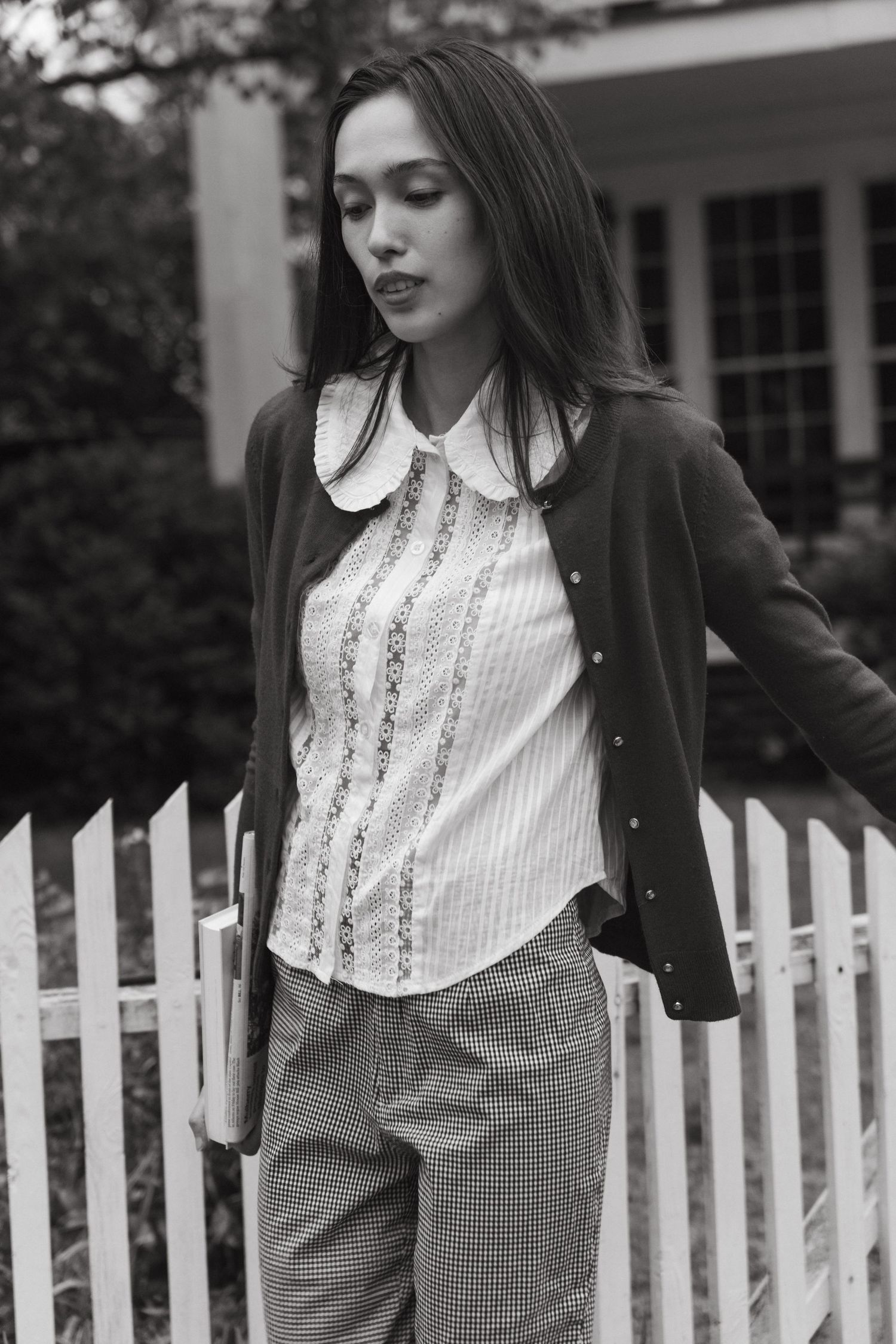 Editorial fashion photoshoot in Historic Atlanta neighborhood