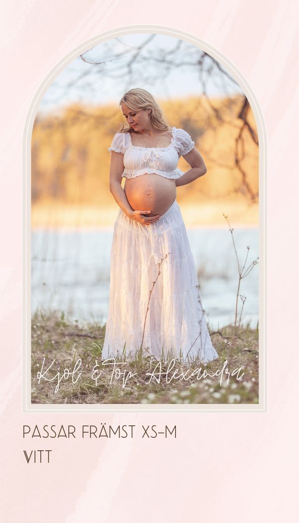 Gravidfotografering, gravid, gravidklänning, gravidfotografering i solnedgången, Gravidfotografering i västerås, låneklänning, lånegarderob