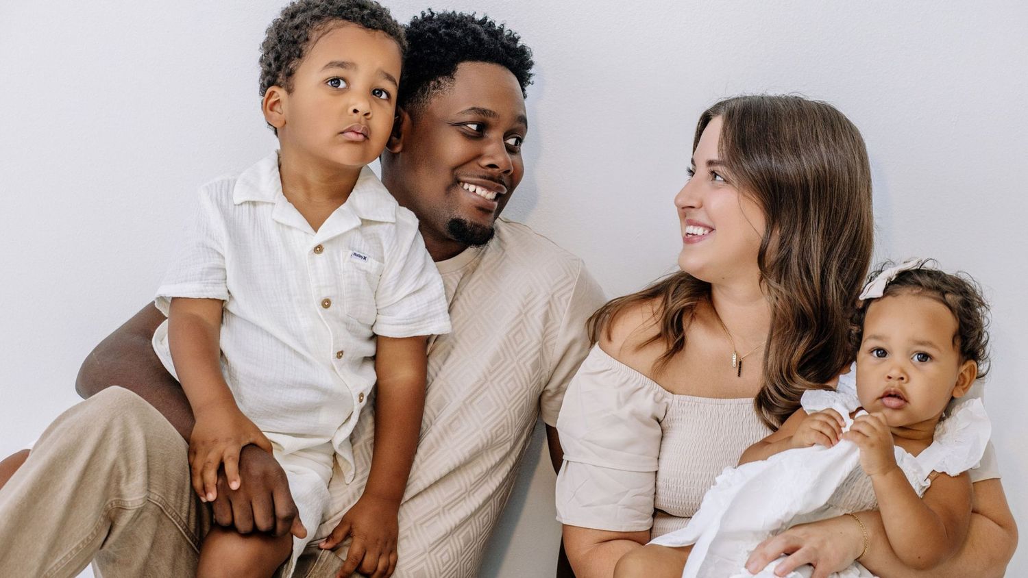 Studio family portrait session in Charlotte NC by GEarlePhotography