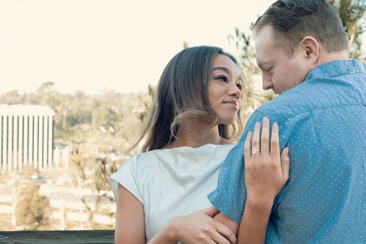 Hillcrest Park in Fullerton, Engagement session in California with OC budget friendly photographer.