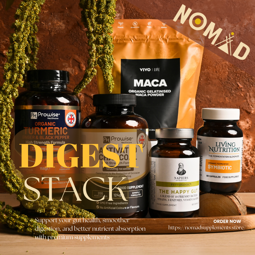 Supplement product photography and graphic design for social media post