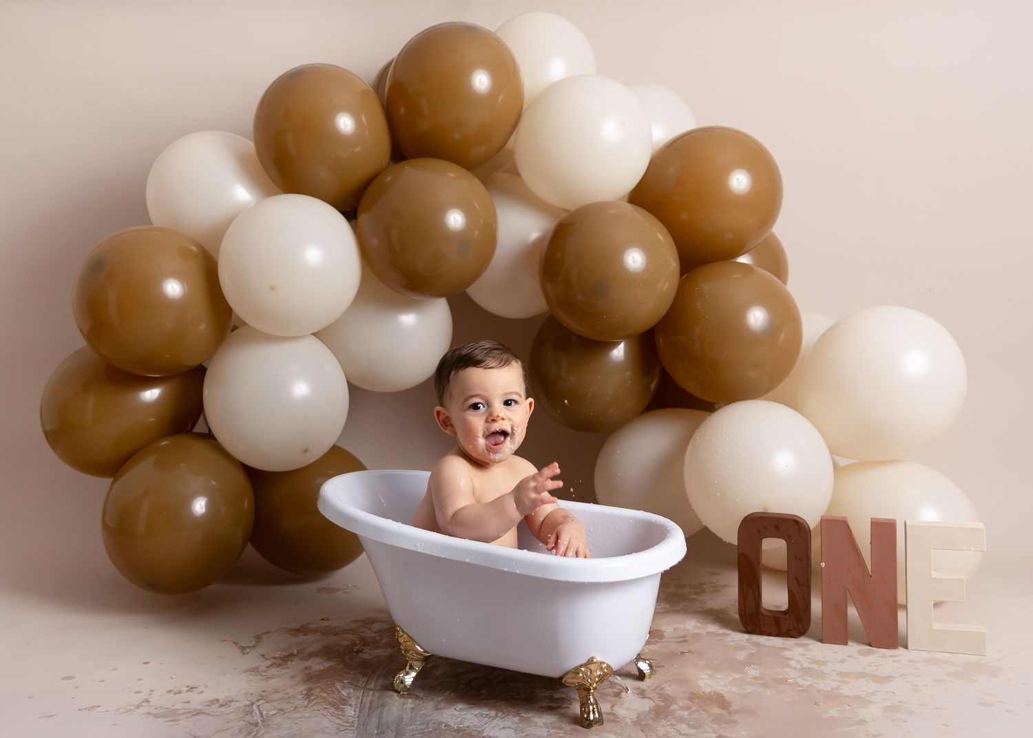 First Birthday Cake Smash Photography
