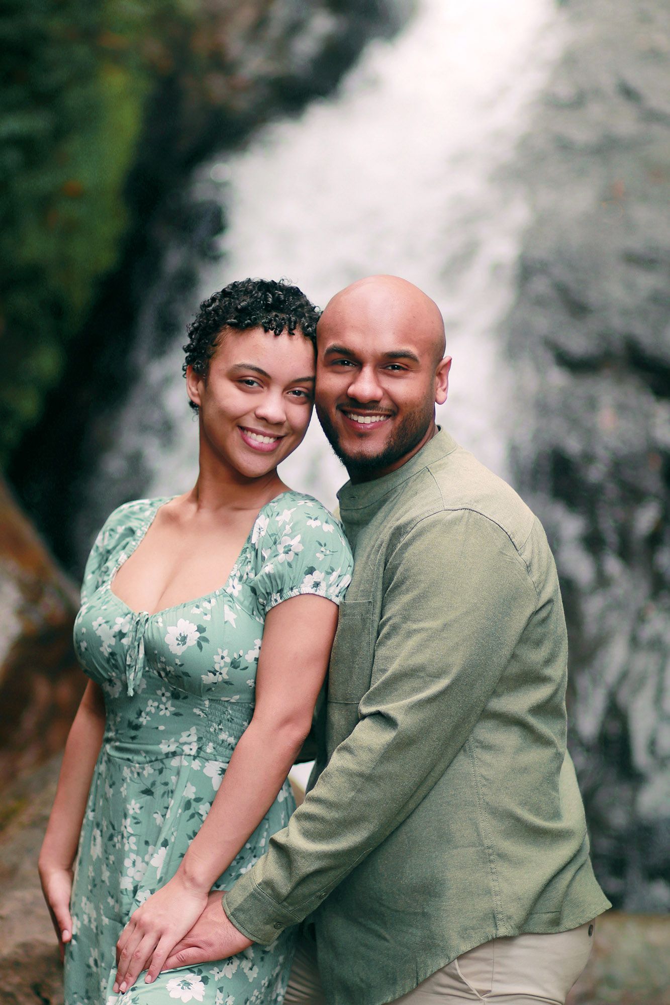 Puerto Rico Photographer. Albert Ray Photo. Rainforest Photoshoot. Portraits. Book Now. Waterfall Photoshoot. Editorial. El Yunque. Fashion