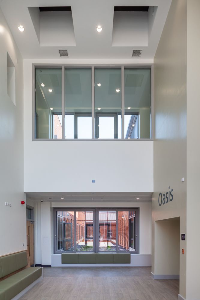 Architectural photograph of Mossley Hill Hospital, Liverpool, Interior