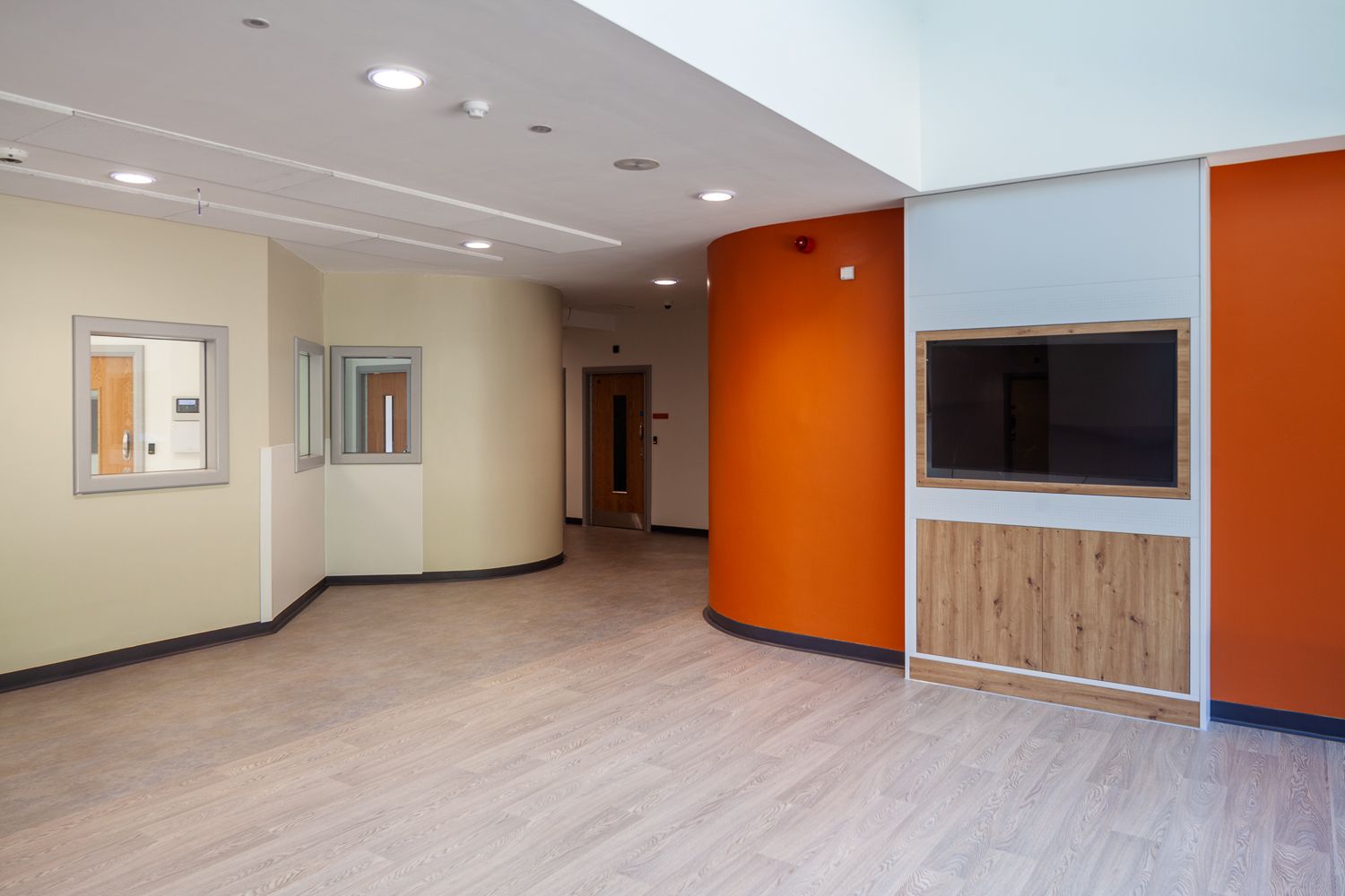 Architectural photograph of Mossley Hill Hospital, Liverpool, Interior