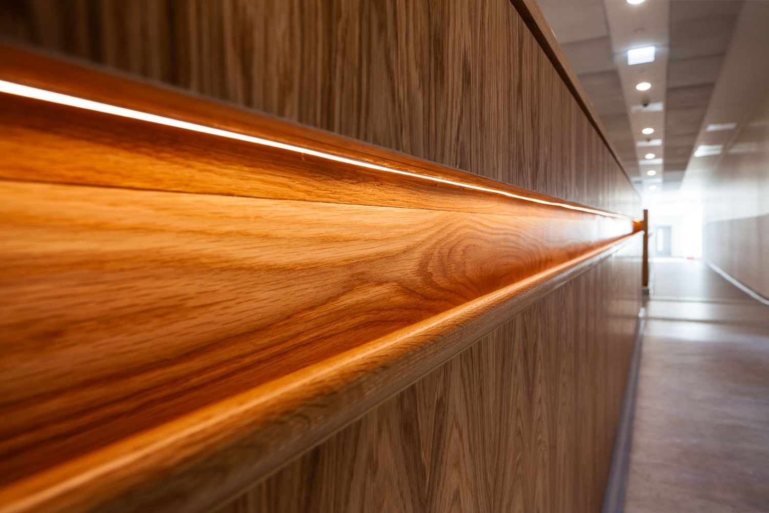Architectural photograph of Mossley Hill Hospital, Liverpool, Interior detail
