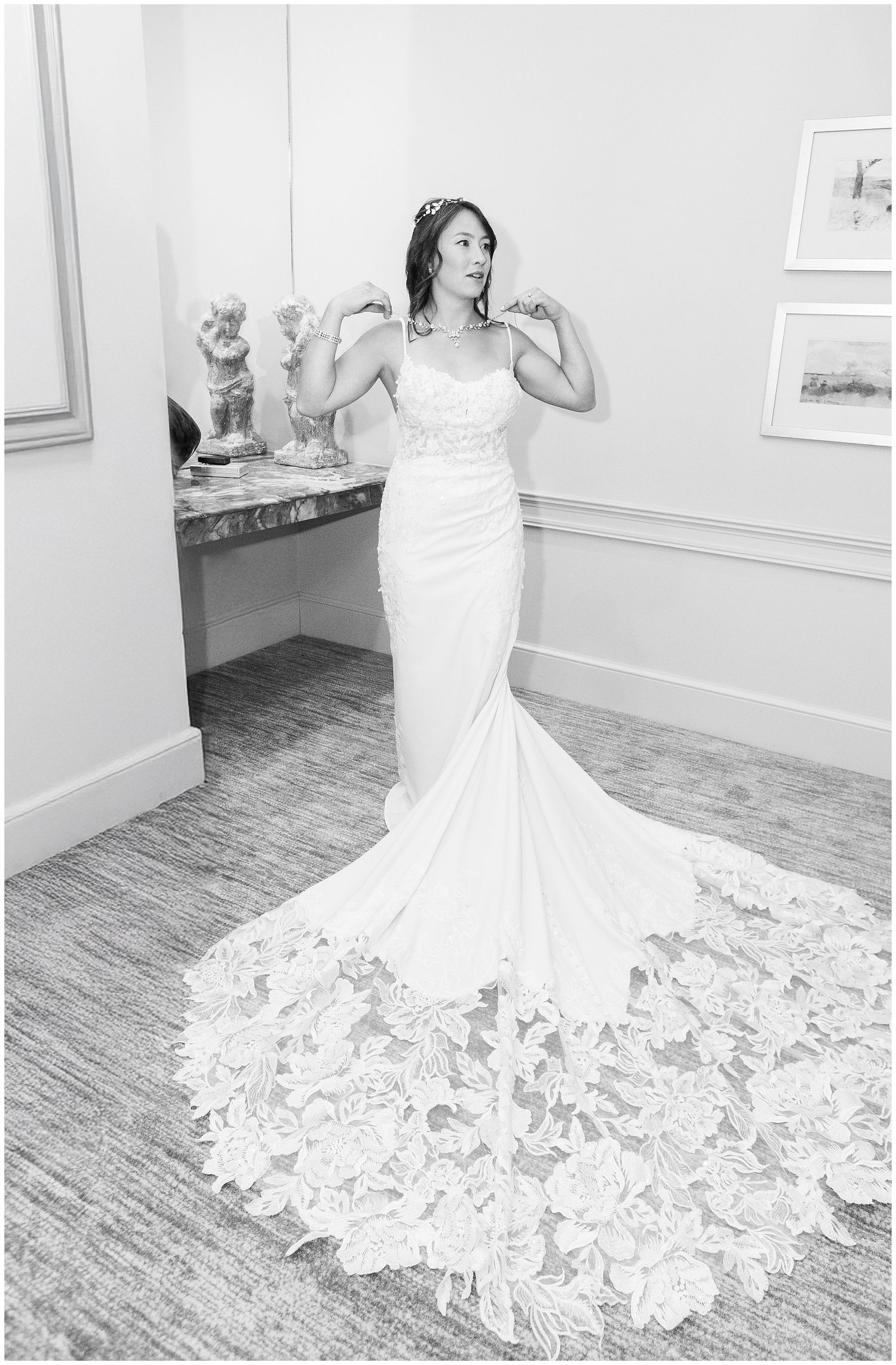 villa venezia wedding getting ready
