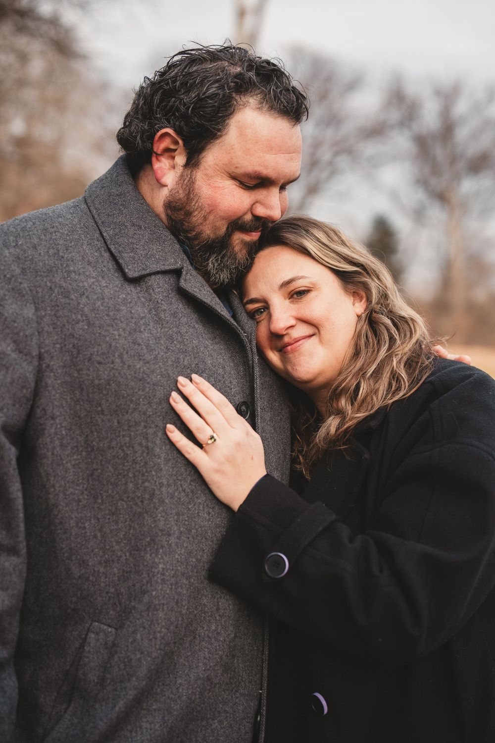 Engagement session in Georgetown, DC at Montrose Park. Photographed by Joey Rushfield of the DMV area.