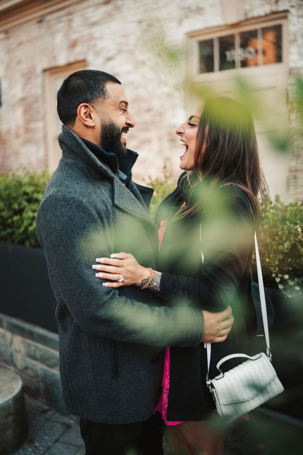 Engagement session in Washington, DC at The Wharf. Photographed by Joey Rushfield of the DMV area.