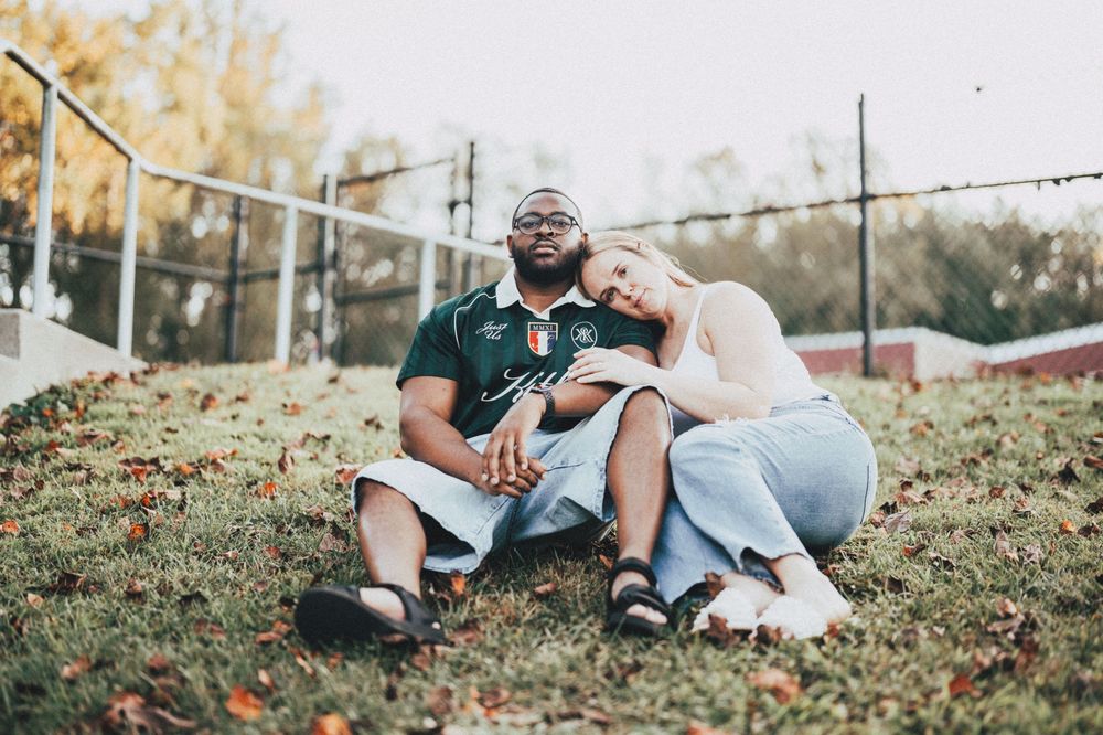 Engagement photo at Brighton Dam Azalea Garden in Olney, MD.