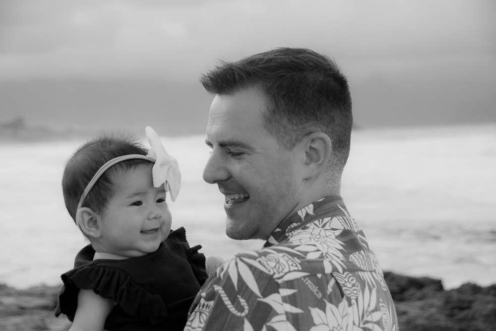 family  photography session portraits on the beach