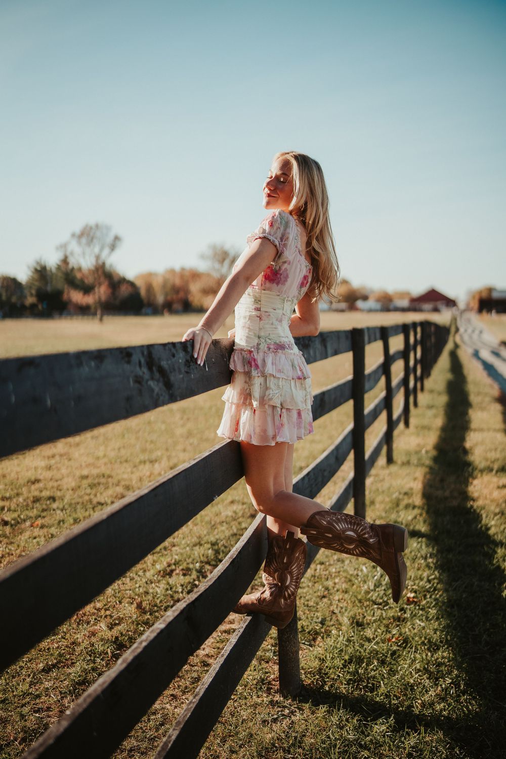 Portrait session in Herndon, VA at Frying Pan Park. Photographed by Joey Rushfield of the DMV area.