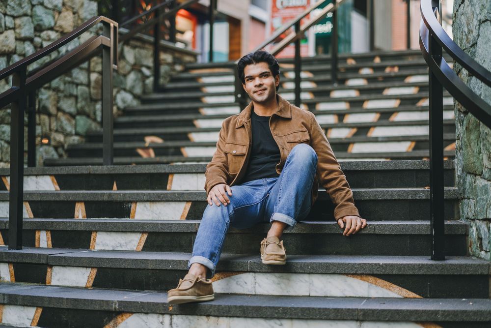 Dating Profile picture in Pike and Rose, Rockville, MD.