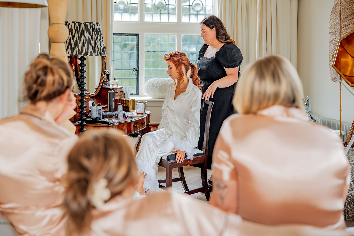 Documentary wedding photography capturing natural moments.