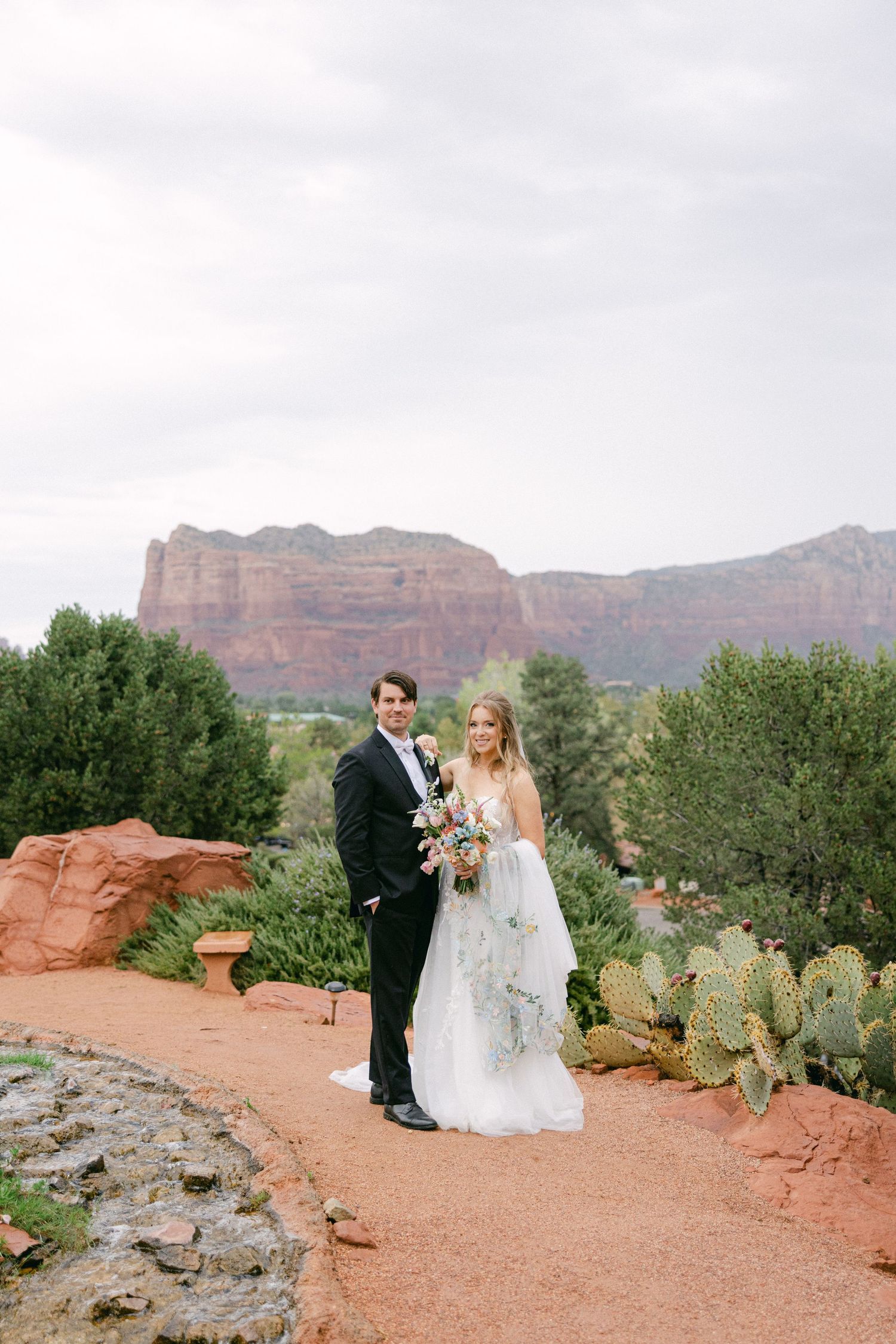 Wedding at the sedona golf resort