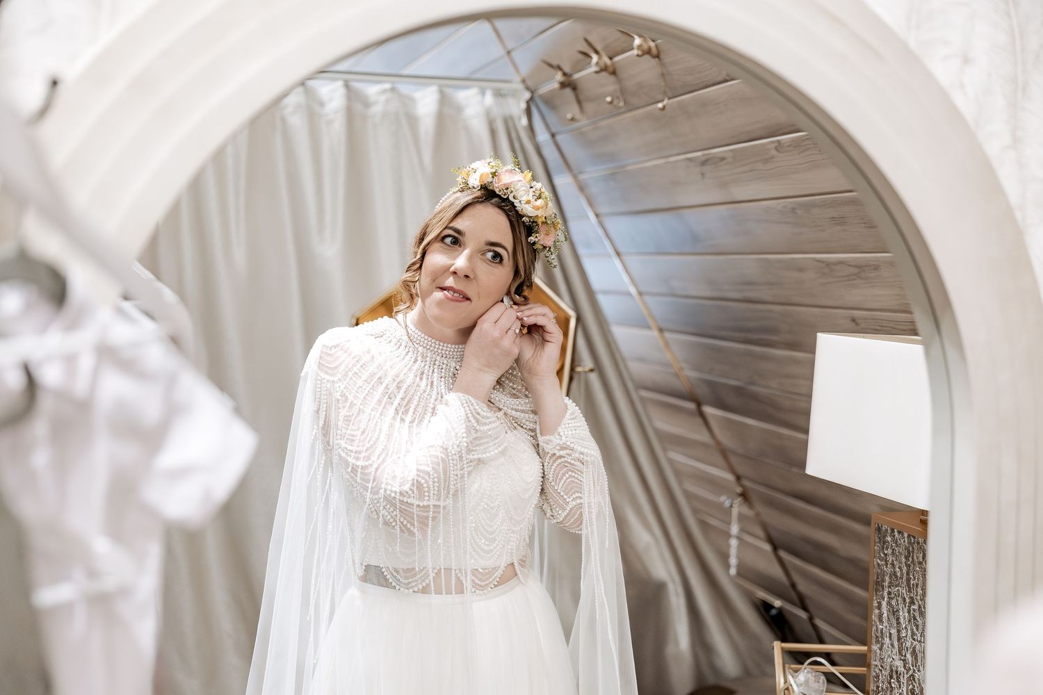 Documentary wedding photography capturing natural moments.