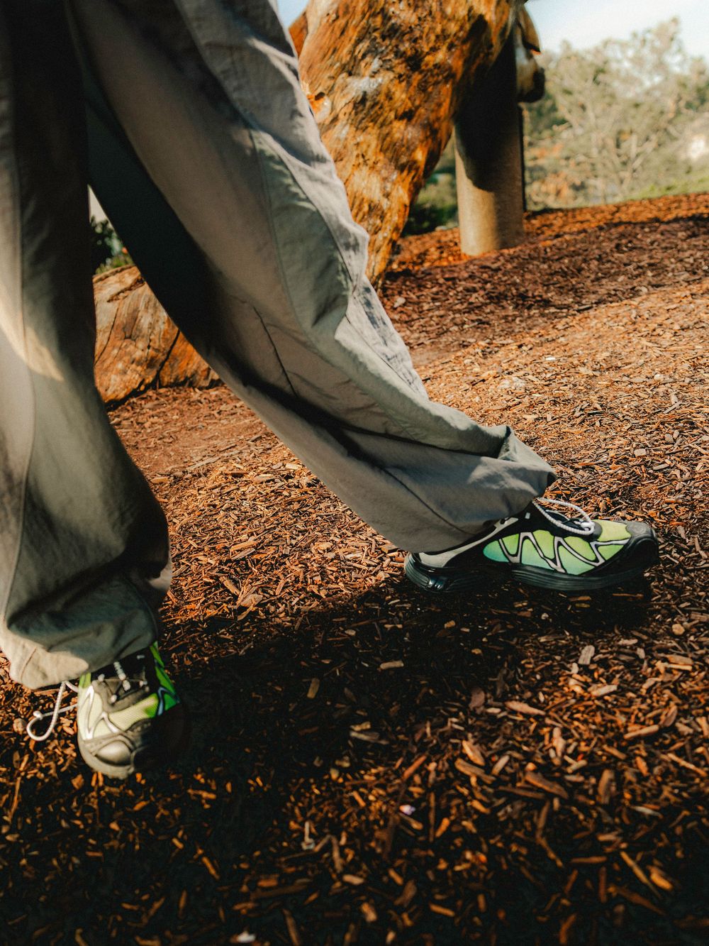 Salomon XT-Whisper shoes in Black Iced Aqua