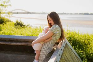 Between Us poetry and photography workshop project by Halton Family Hibs & Bridgewater NHS trust. Breastfeeding. Little Wonderland Photograp