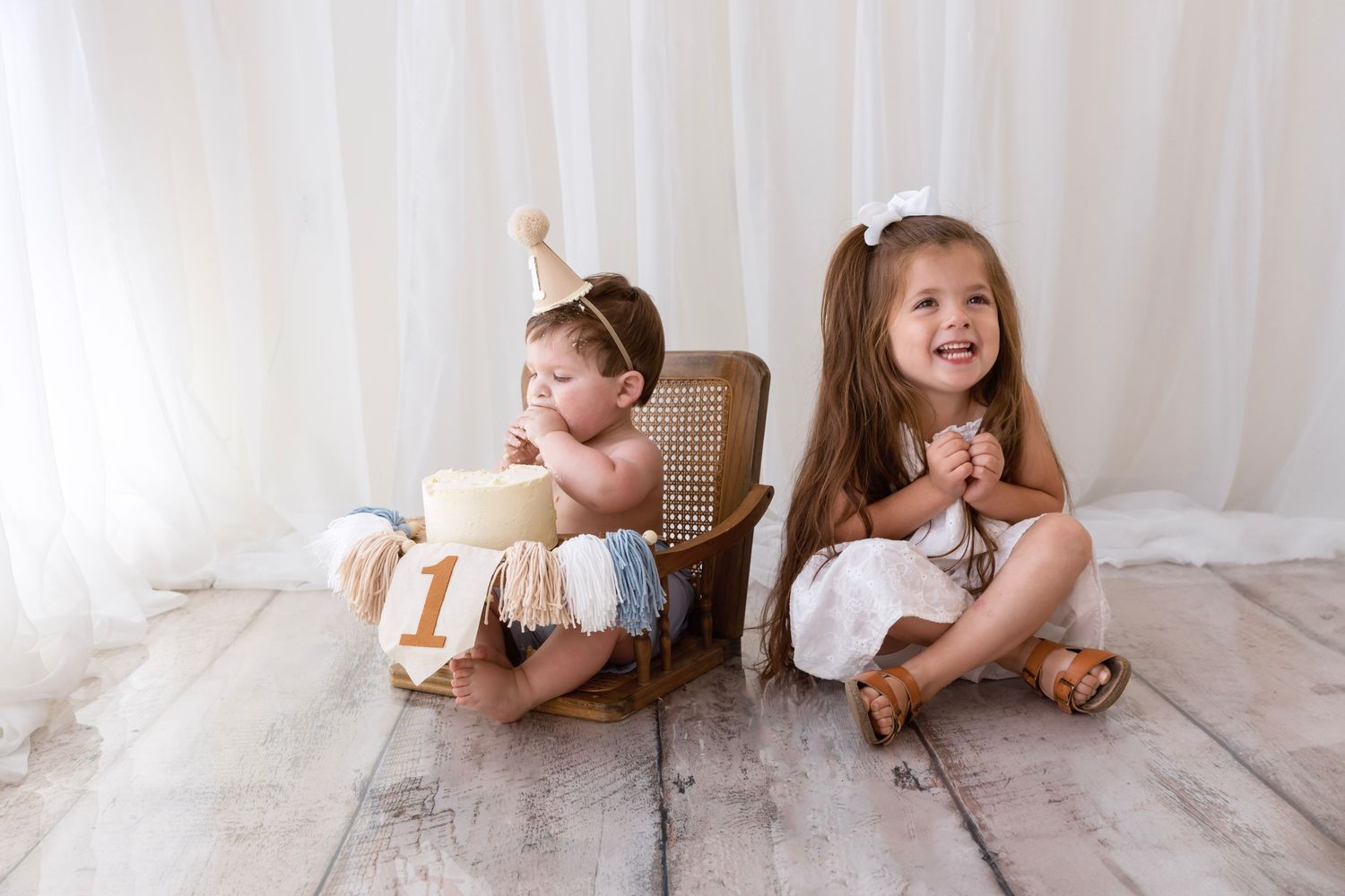 Cake Smash Photography Session Hendersonville Tennessee