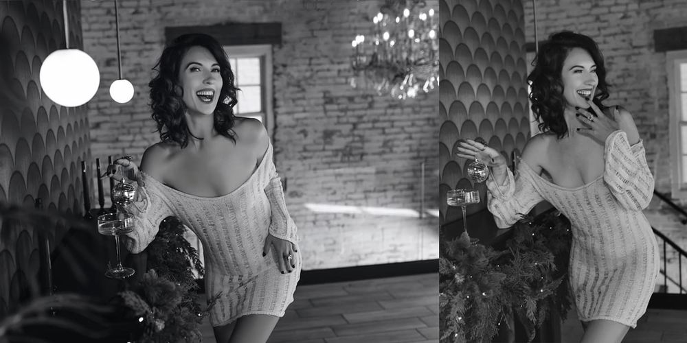 Couples dancing in an intimate setting with exposed brick walls and ambient lighting.