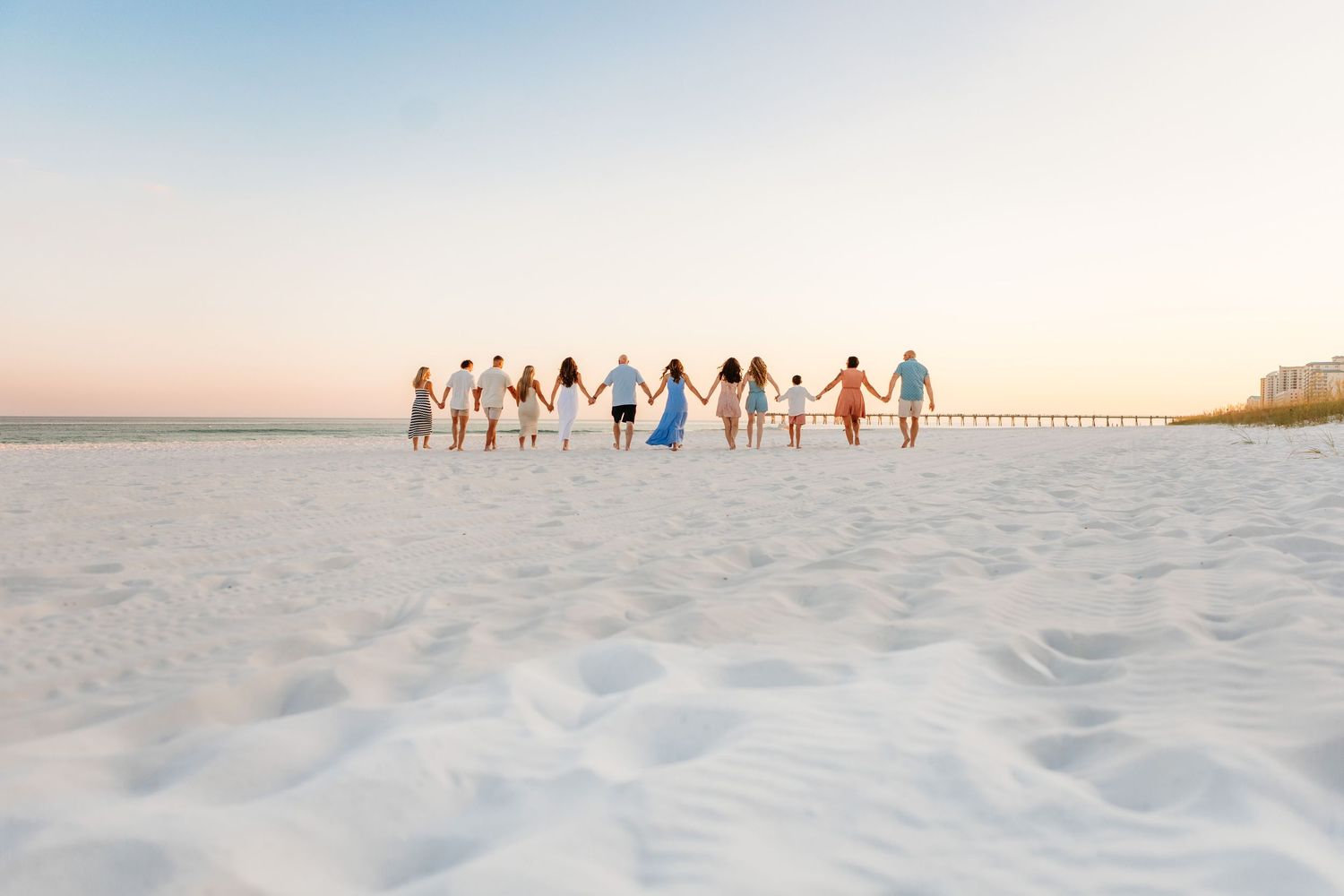 Beach Extended Family photos