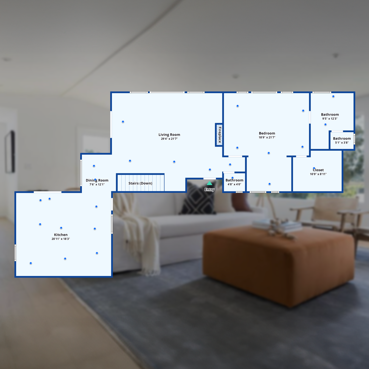 Michael Corona Real estate photography bay area Zillow Home 3D Tour floor plan