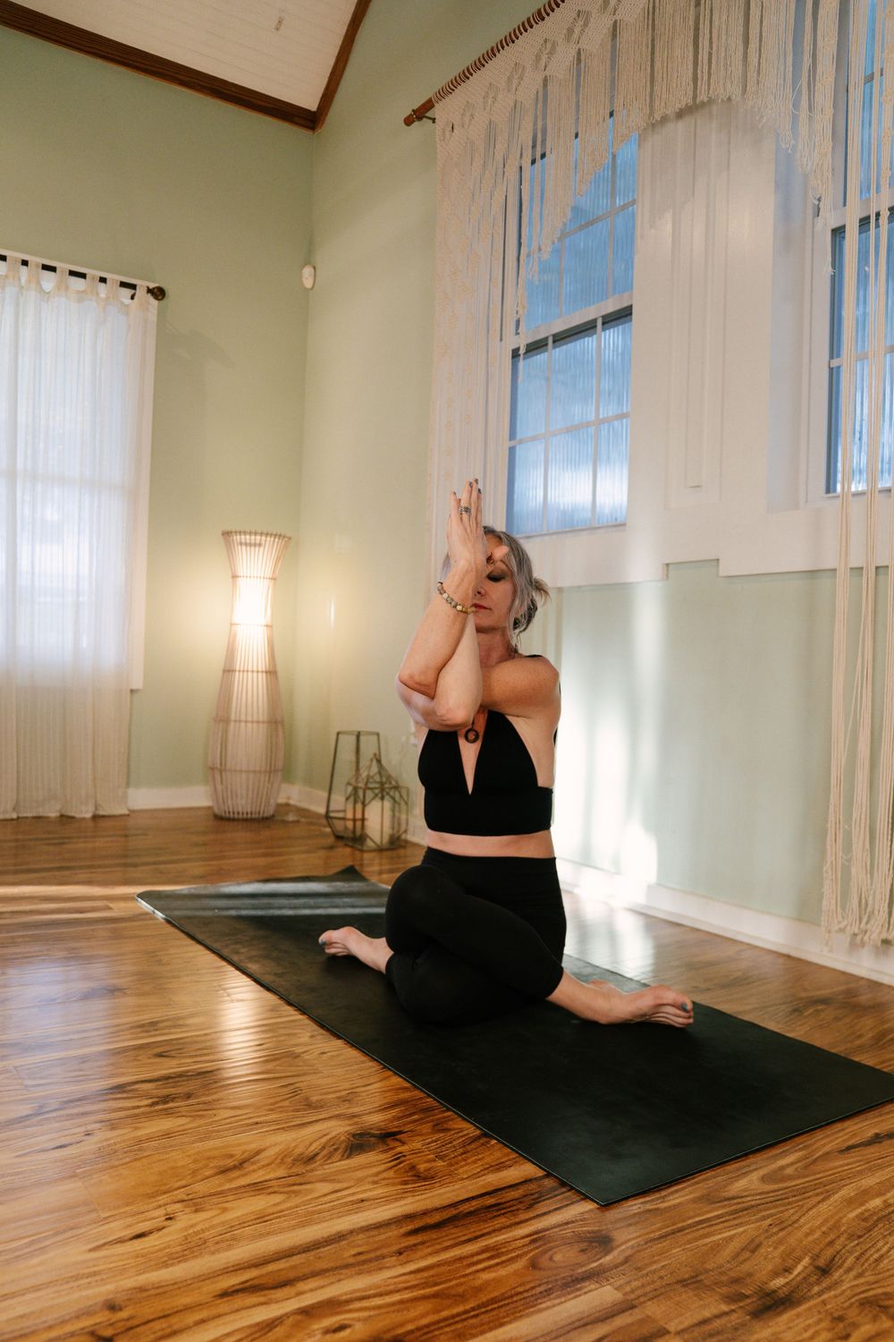 Yoga Garden Portrait Photography Melbourne Florida