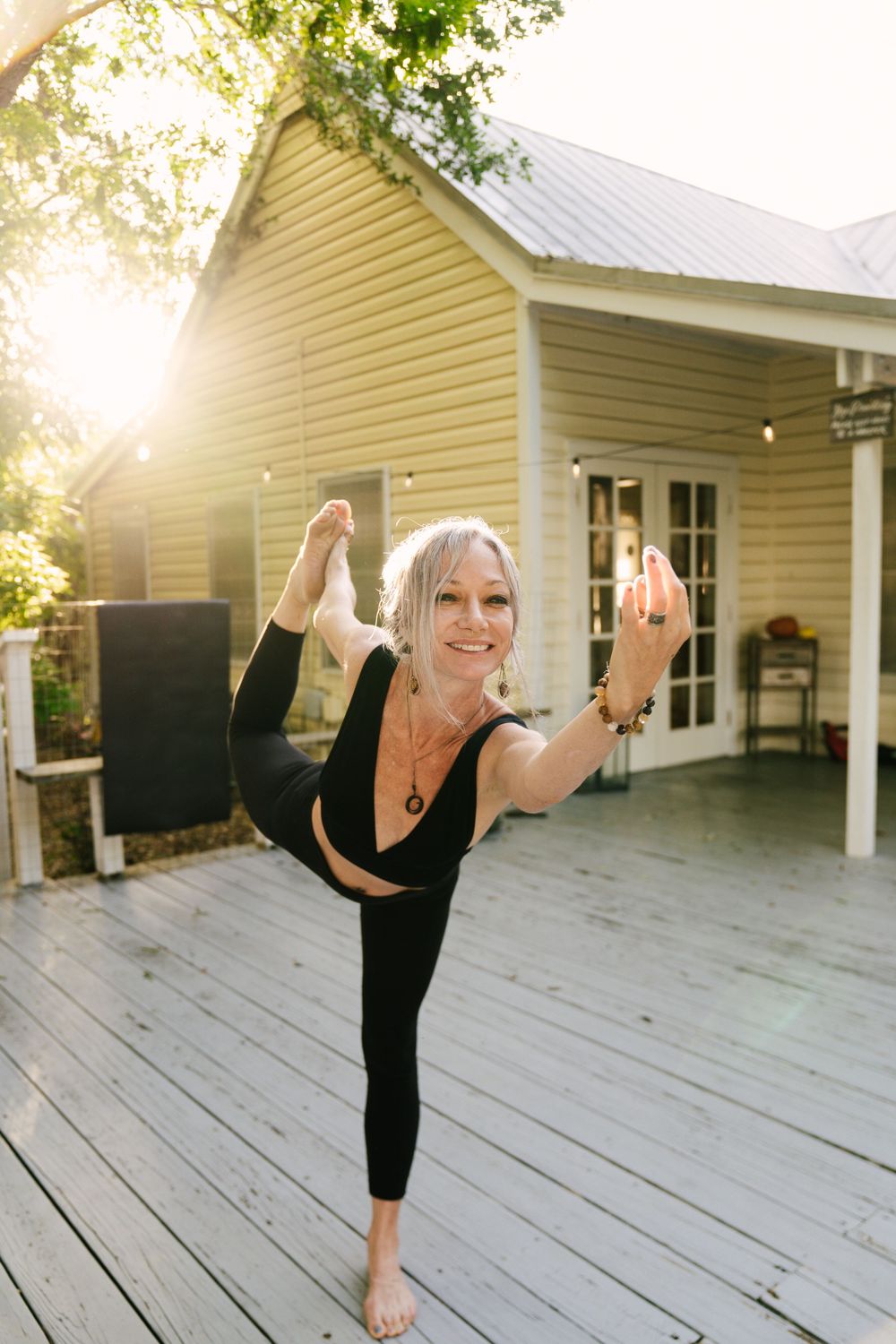 Yoga Garden Portrait Photography Melbourne Florida