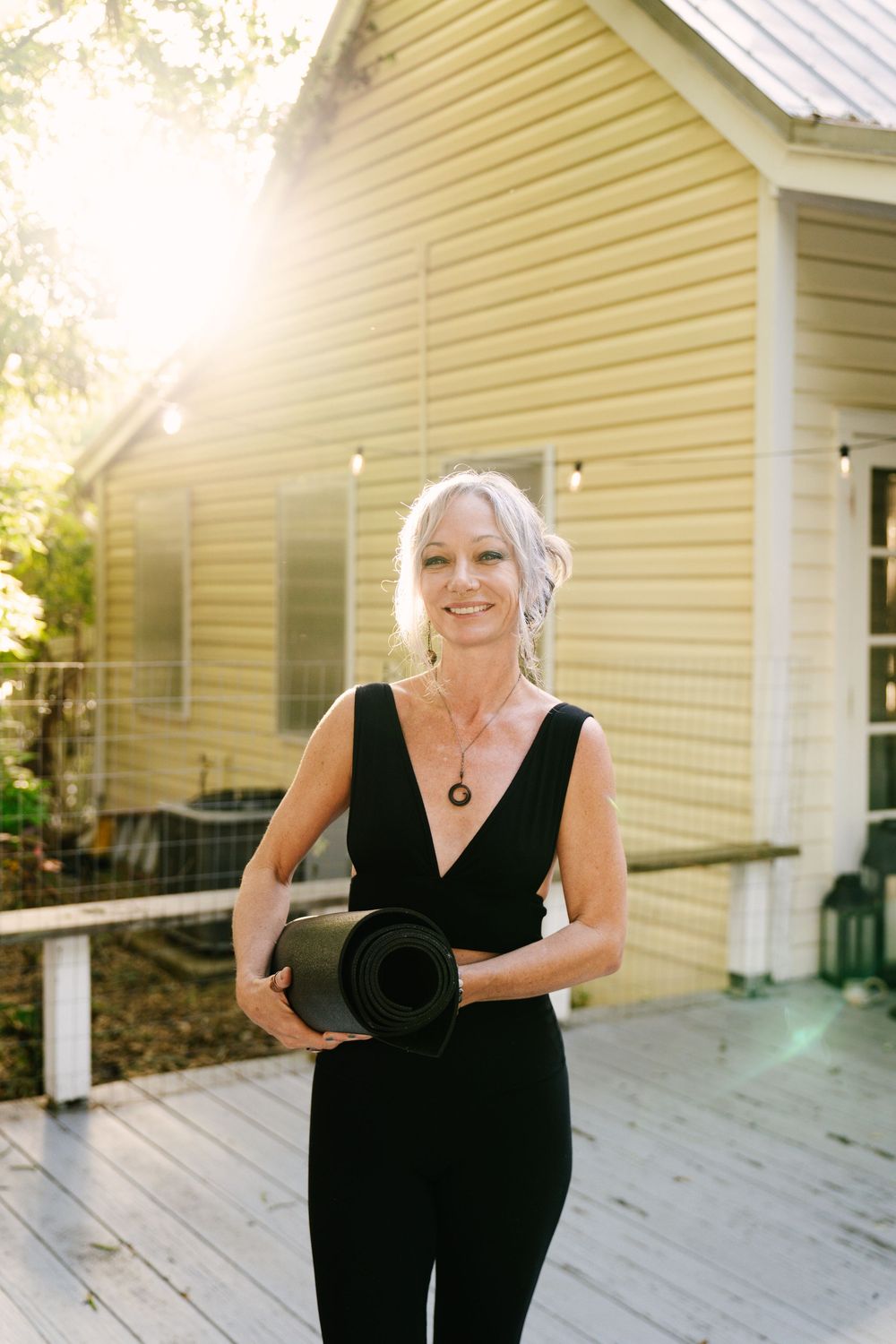 Yoga Garden Portrait Photography Melbourne Florida