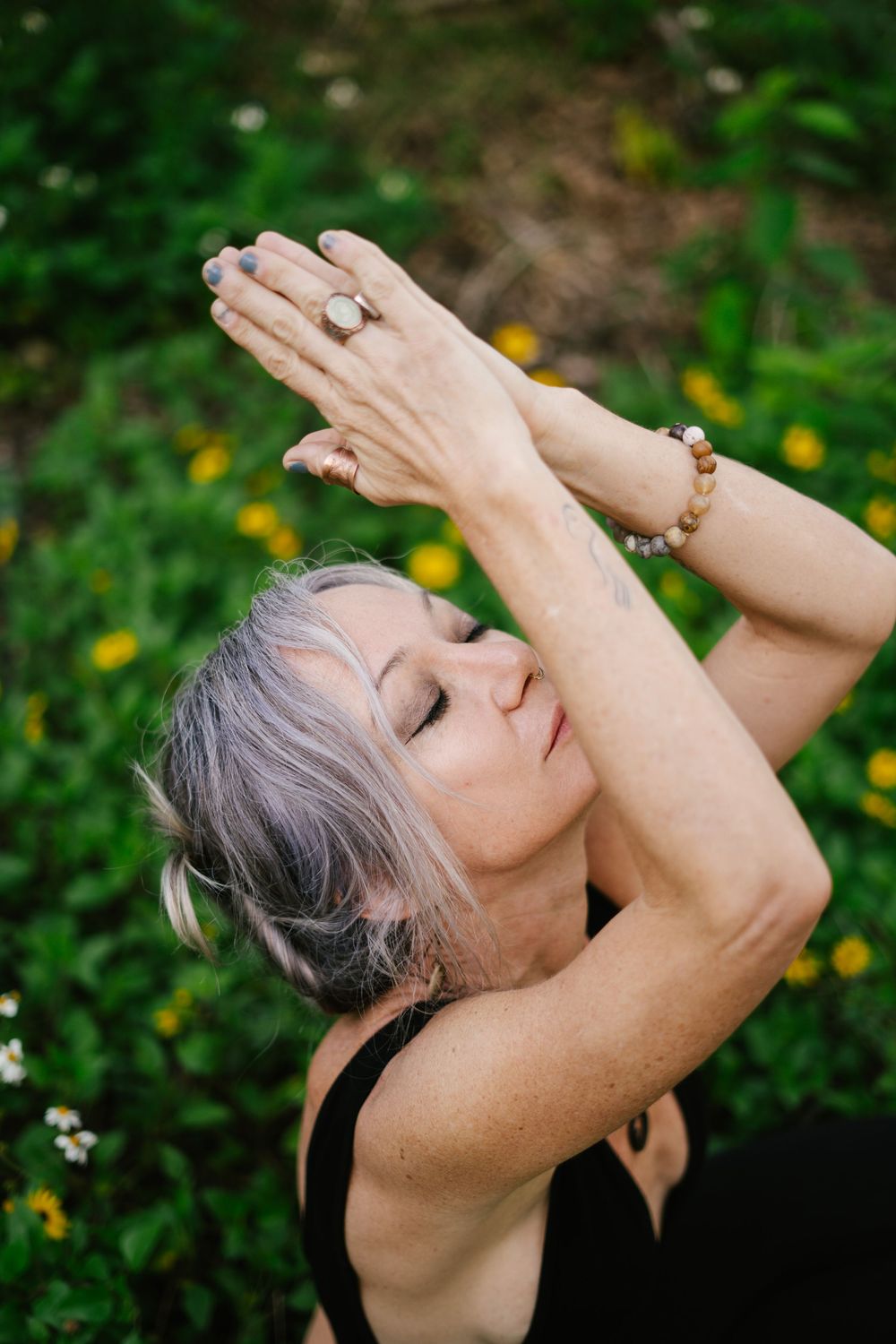 Yoga Garden Portrait Photography Melbourne Florida