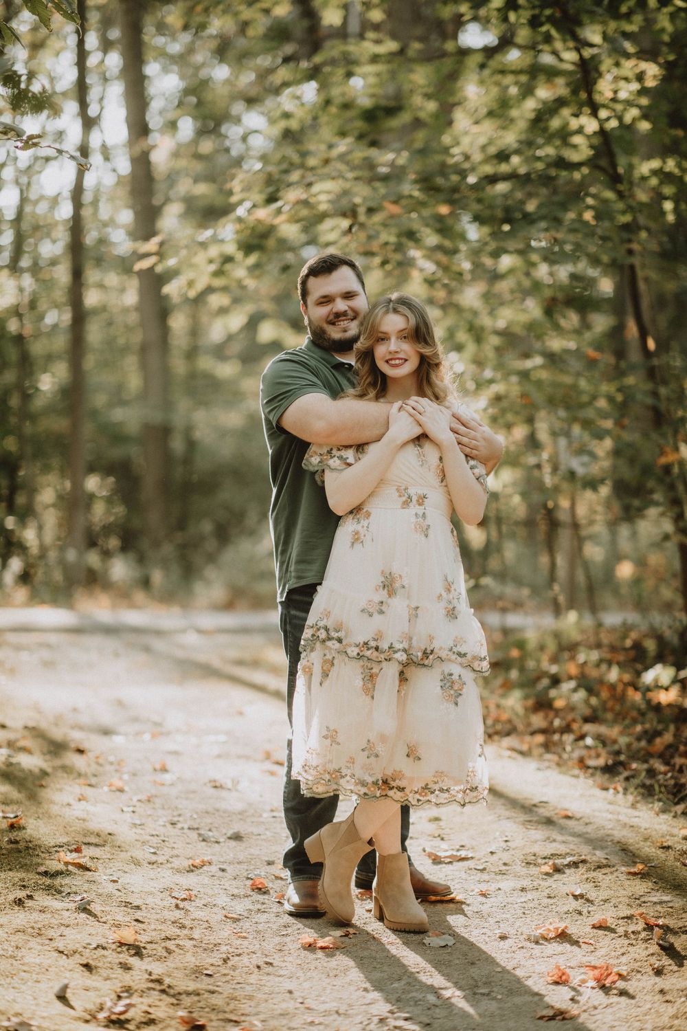 buttermilk falls pa engagement session blairsville pa photography indiana pa photographer Pennsylvania Fall Engagement, woodland