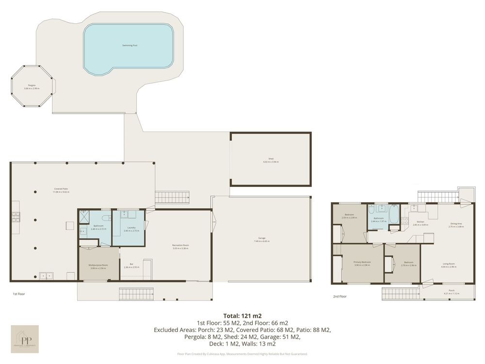 A series of architectural floor plans and elevations showing detailed layouts and dimensions for a residential building project.
