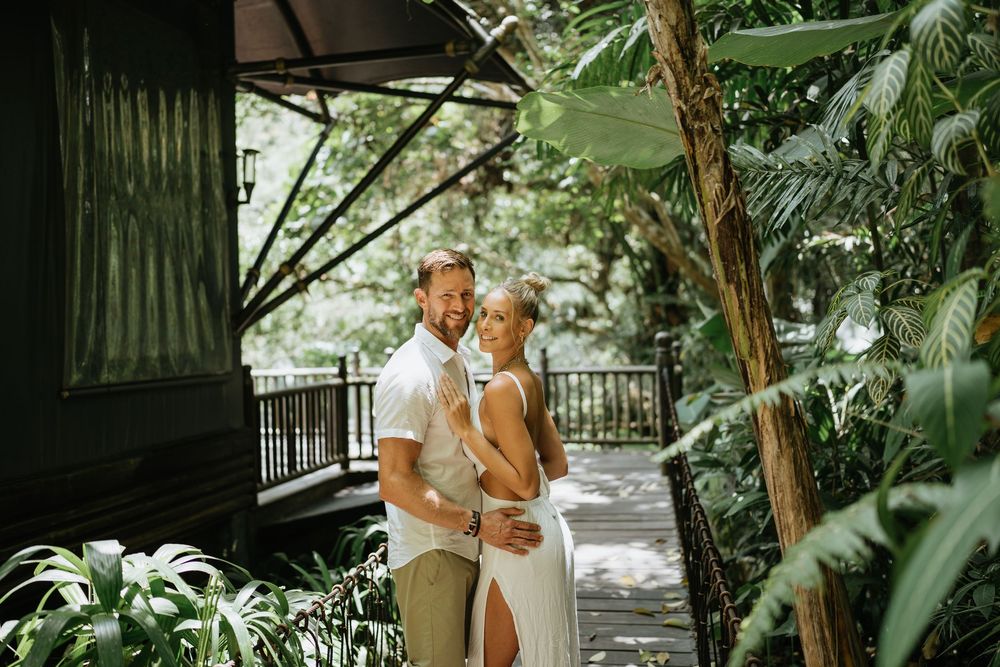 Bali couple photography services at Capella Ubud