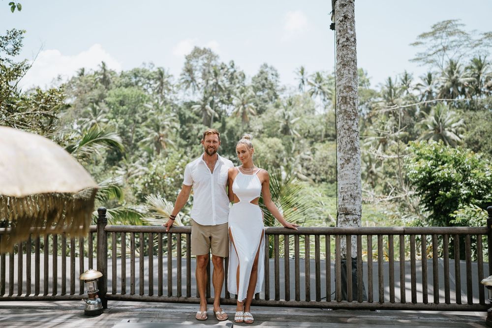 Bali couple photography services at Capella Ubud