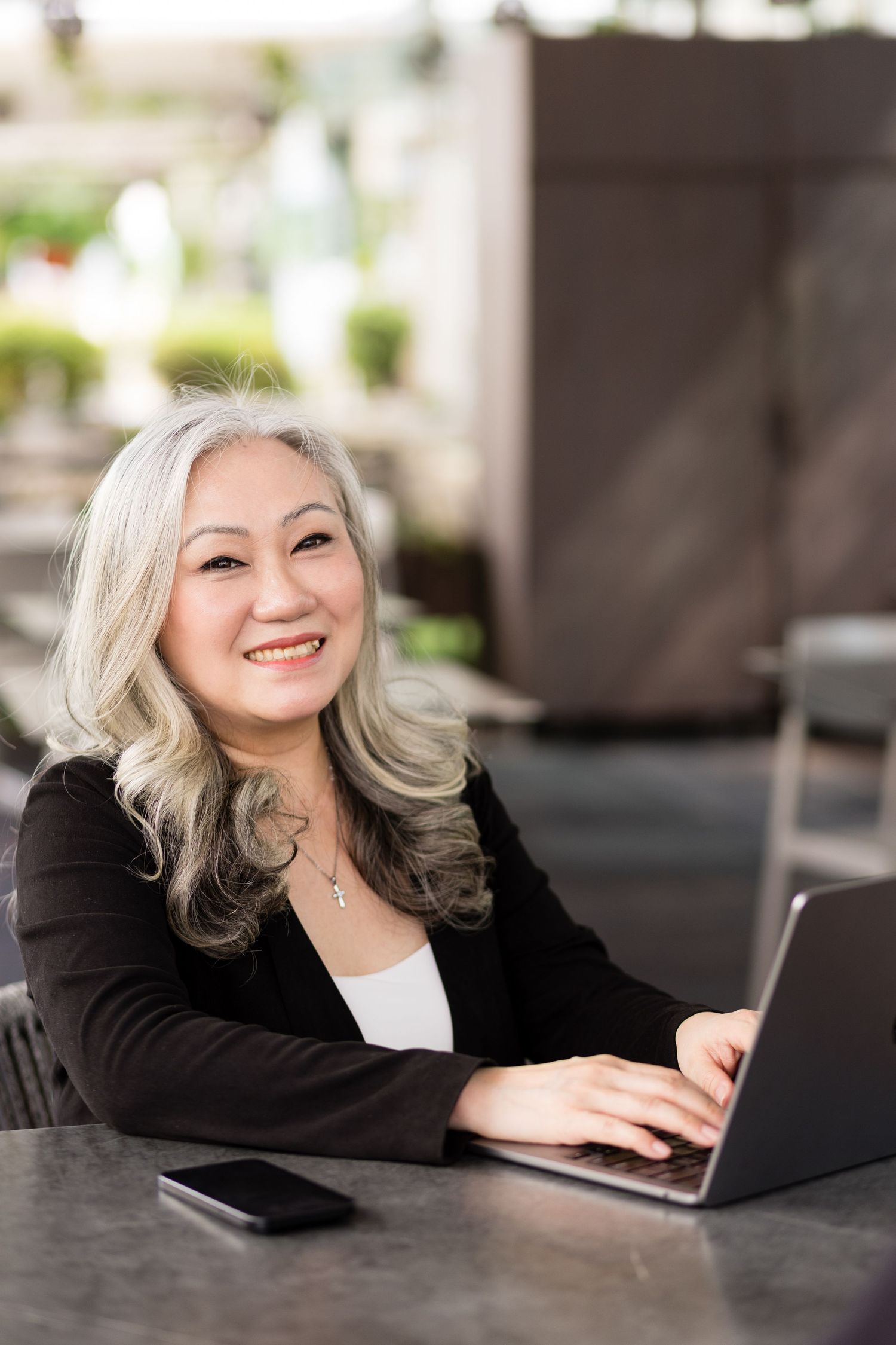 executive trainer and corporate coach personal branding photo shoot by Rebecca Downie in Singapore