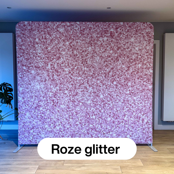 PhotoBilly backdrop roze glitter