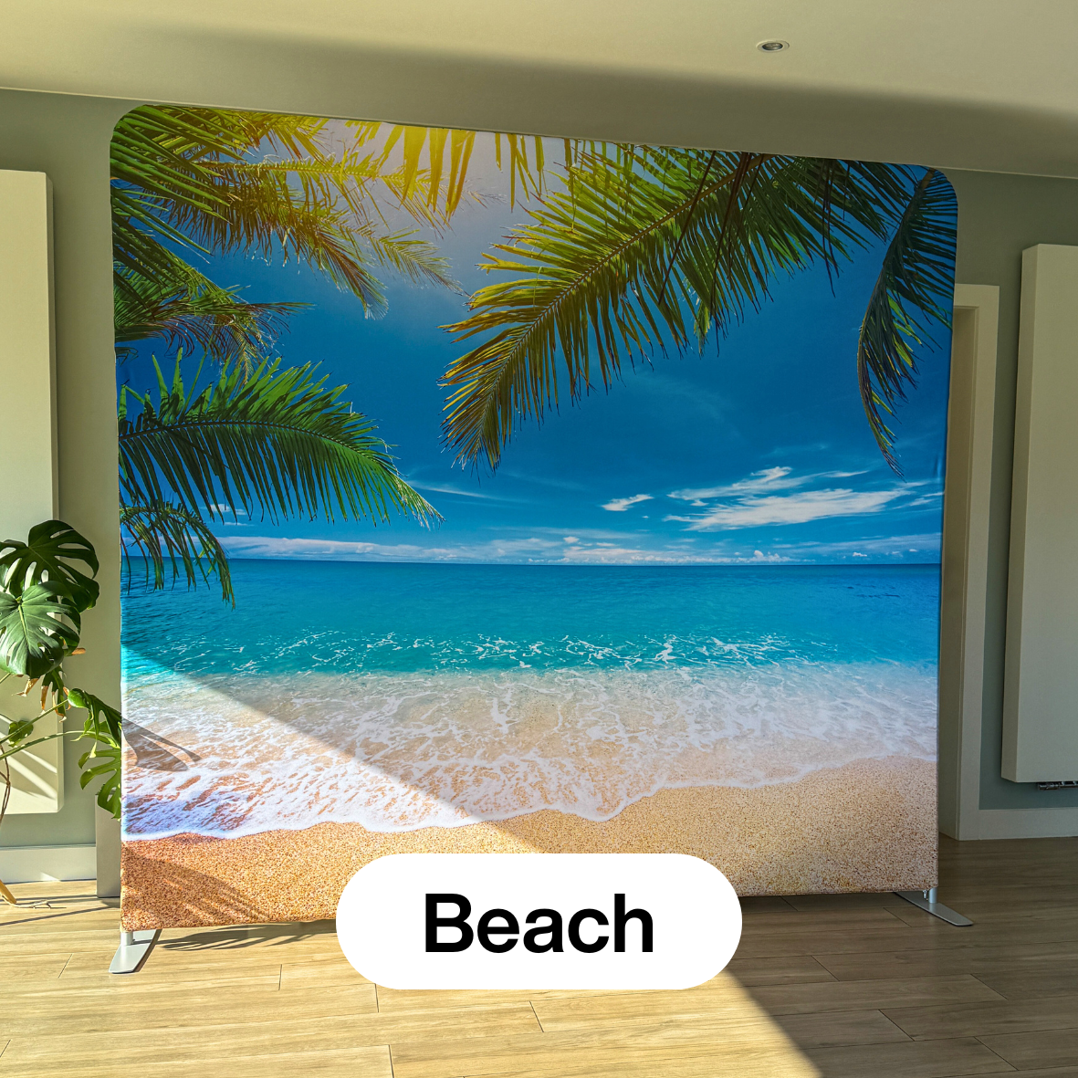 PhotoBilly backdrop Beach