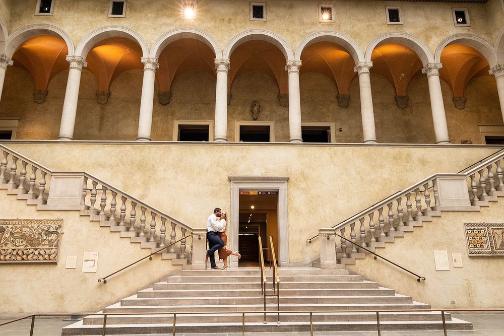 engaged, engagement photographer, engagement session, getting married, wedding plans, wedding ideas, art museum photo session, couples sessi