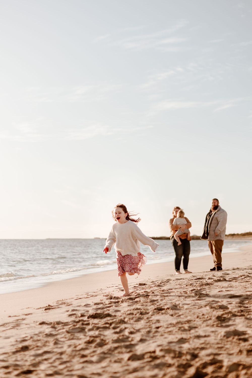 Perth lifestyle photographer golden hour portrait.