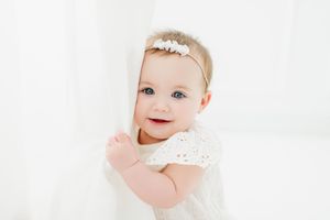 Colorado baby photographer. In studio baby photo session