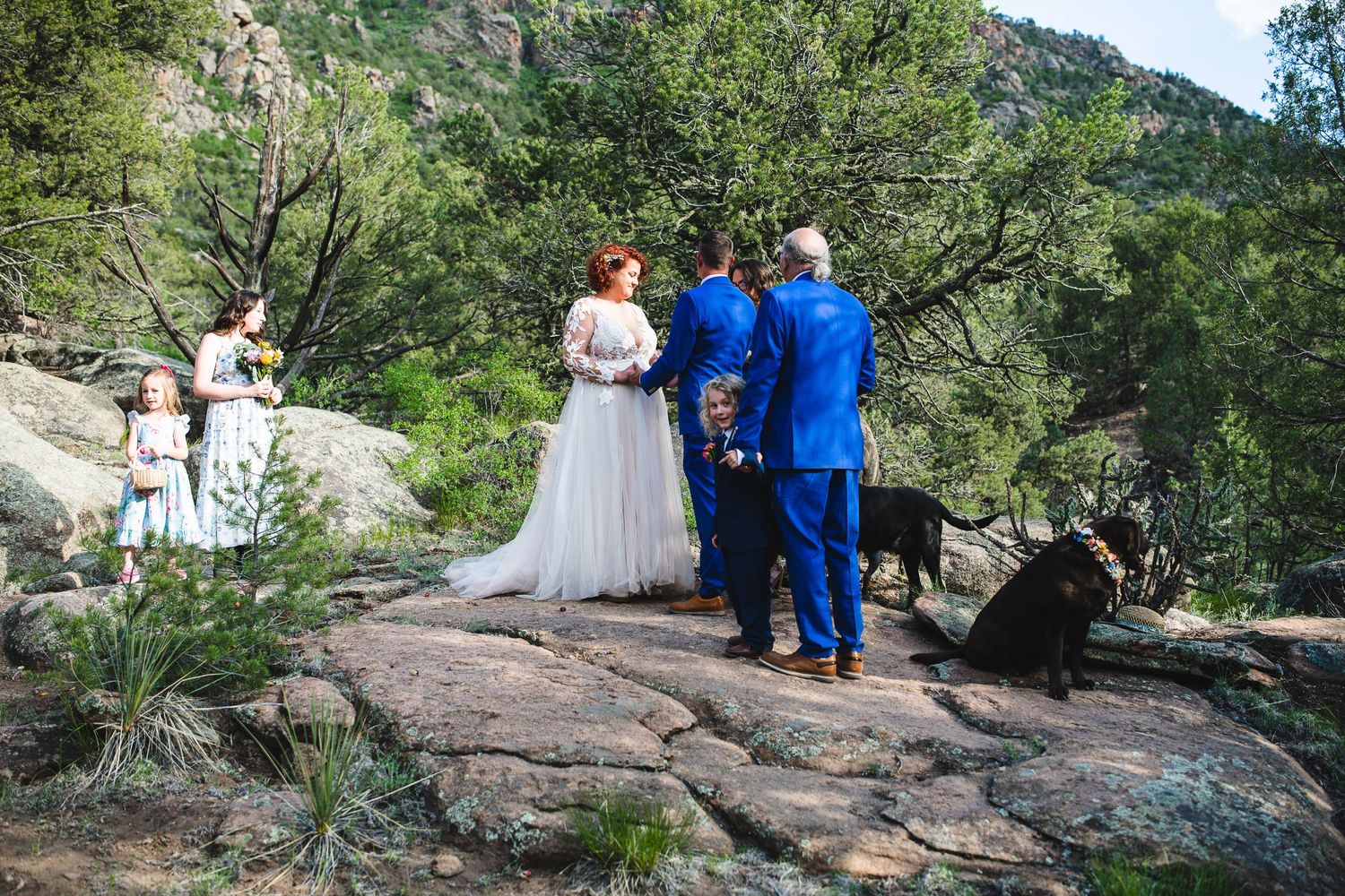 Outdoor wedding Colorado