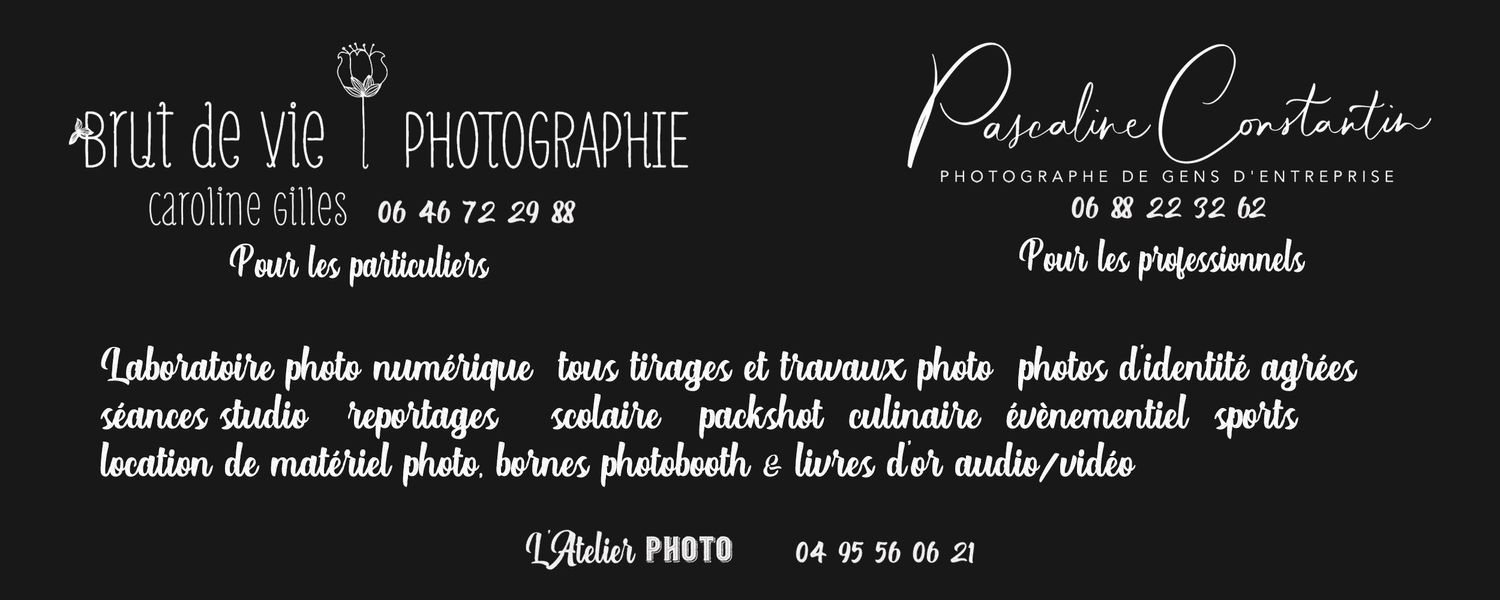 Studio l'atelier photo Venzolasca Pascaline Constantin Caroline Gilles