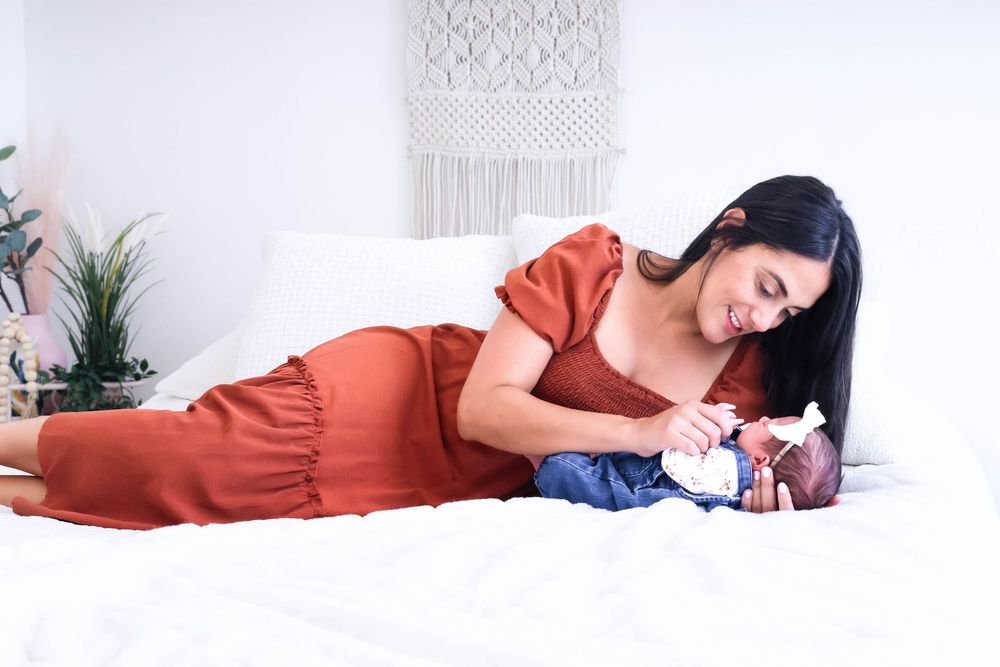 In Studio newborn sessions in Edmonton Alberta