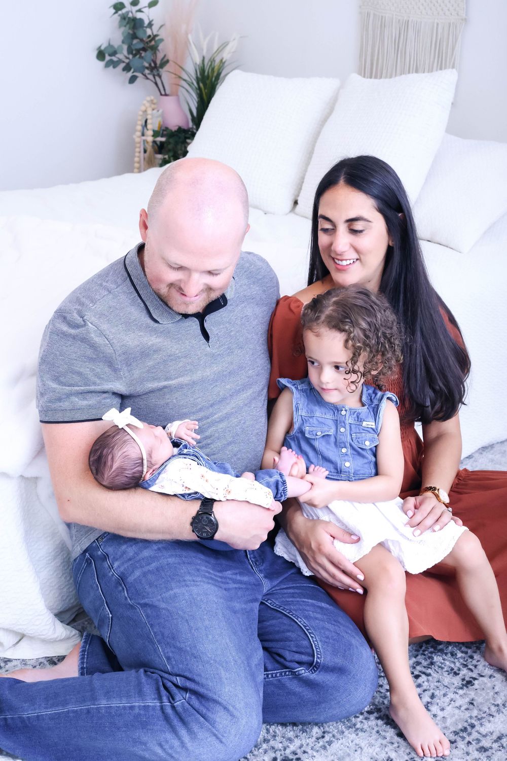 In Studio newborn sessions in Edmonton Alberta